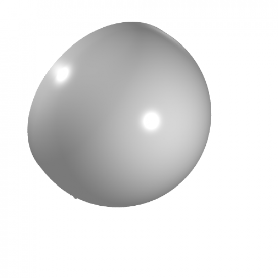 Windscreen 6 x 6 x 3 Canopy Half Sphere with Hinge