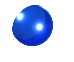 Windscreen 6 x 6 x 3 Canopy Half Sphere with Hinge