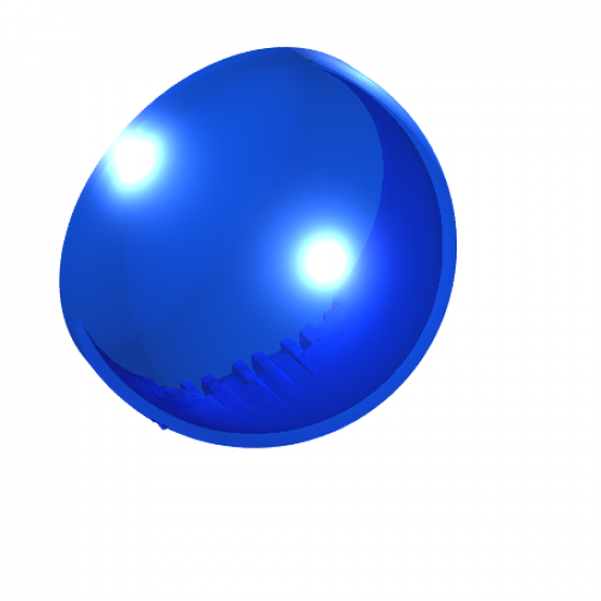Windscreen 6 x 6 x 3 Canopy Half Sphere with Hinge