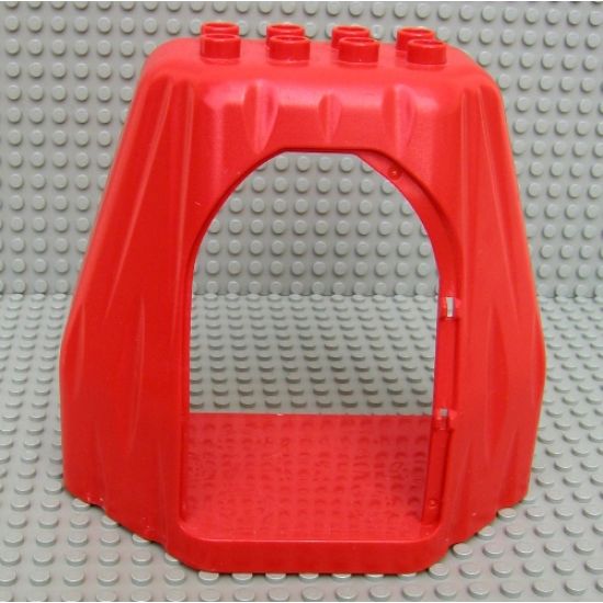Duplo, Building Rock Cave with Door Opening