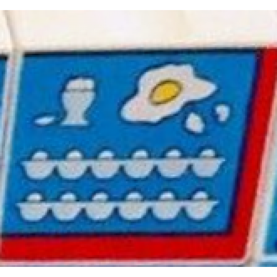 Duplo, Tile 2 x 2 x 1 with Farmhouse Mosaic Picture 05 Pattern (Set 9220)