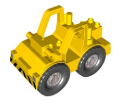 Duplo, Vehicle Bulldozer Body with Wheels