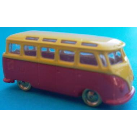 HO 1:87 Vehicles Scale VW Minibus with Red Base