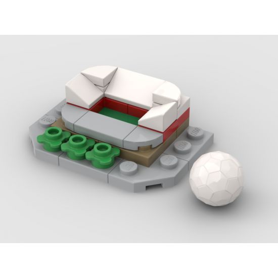 Free instructions - Old Trafford Manchester United mini version