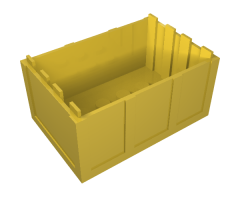 Container Trunk Bottom 4 x 6 x 2 1/3