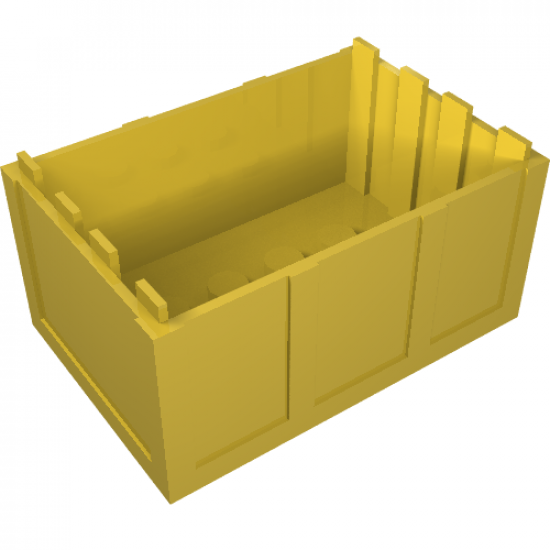 Container Trunk Bottom 4 x 6 x 2 1/3