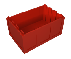 Container Trunk Bottom 4 x 6 x 2 1/3