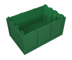 Container Trunk Bottom 4 x 6 x 2 1/3