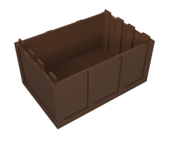 Container Trunk Bottom 4 x 6 x 2 1/3