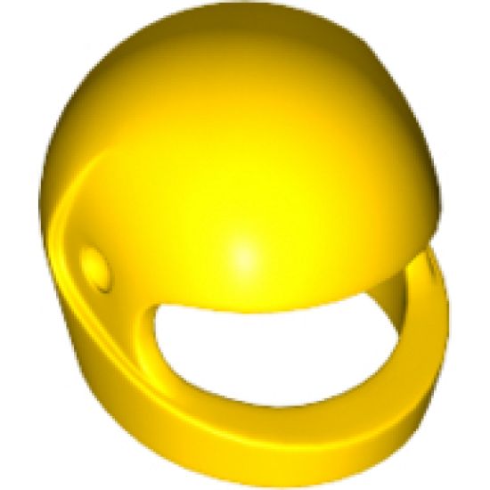 Minifigure, Headgear Helmet Motorcycle (Standard)