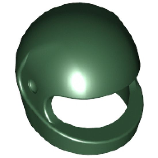 Minifigure, Headgear Helmet Motorcycle (Standard)
