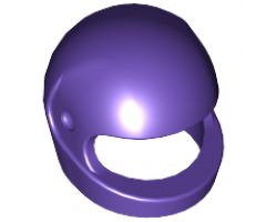 Minifigure, Headgear Helmet Motorcycle (Standard)