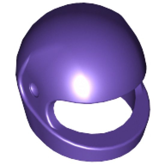 Minifigure, Headgear Helmet Motorcycle (Standard)