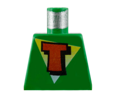 Torso FreeStyle Timmy White/Yellow Triangle and Red T Pattern