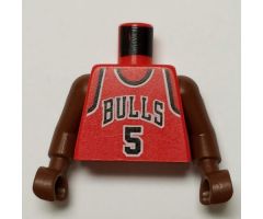 Torso NBA Chicago Bulls #5 Pattern / Brown NBA Arms