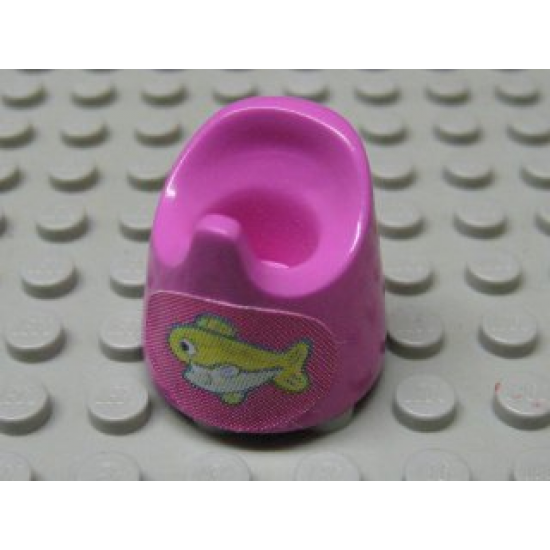 Scala Baby Potty with Fish Pattern (Sticker) - Set 3119