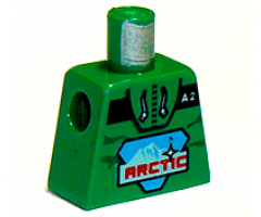 Torso Arctic Logo Large and 'A2' Pattern