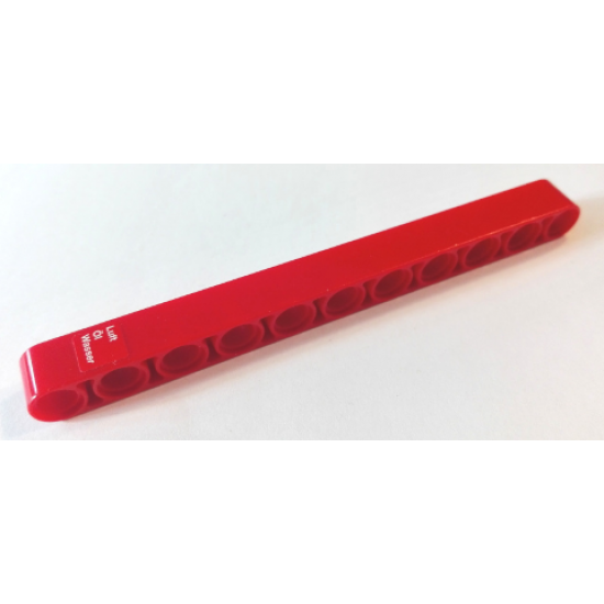 Technic, Liftarm 1 x 11 Thick with 'Luft', 'Öl' and 'Wasser' Pattern (Sticker) - Set 8289