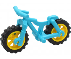 Riding Cycle Bicycle Heavy Mountain Bike with Yellow Wheels