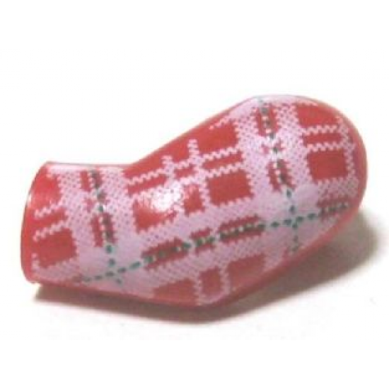 Arm, Left with Plaid Shirt Pattern