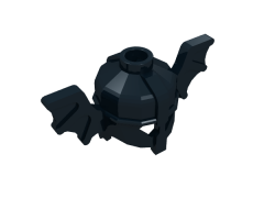 Minifigure, Headgear Helmet with Bat Wings