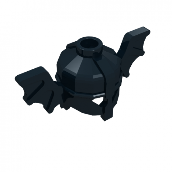 Minifigure, Headgear Helmet with Bat Wings