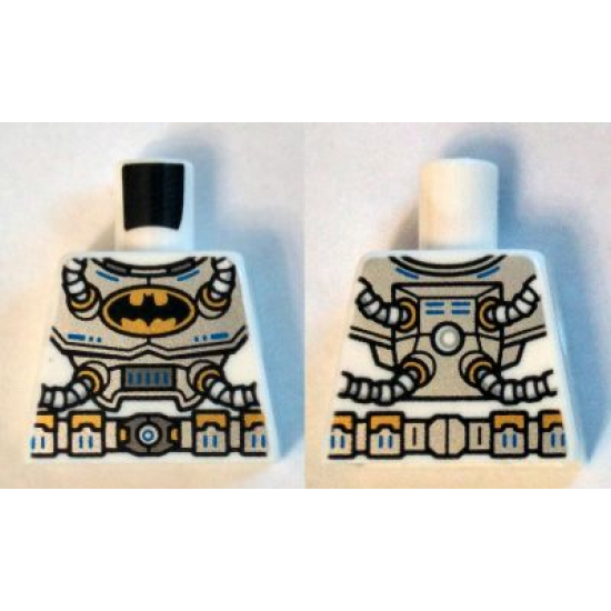 Torso Batman Logo Spacesuit with Four Hoses and Utility Belt Pattern