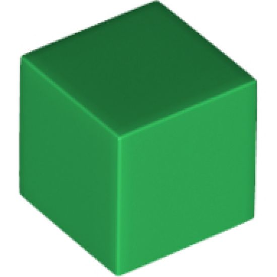 Minifigure, Head, Modified Small Cube, Plain