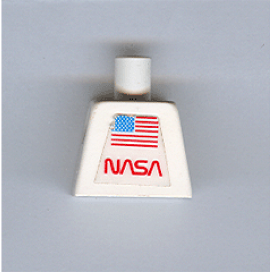 Torso NASA and Flag Pattern (Sticker)