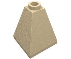 Slope 75 2 x 2 x 2 Quadruple Convex - Blocked Open Stud or Hollow Stud