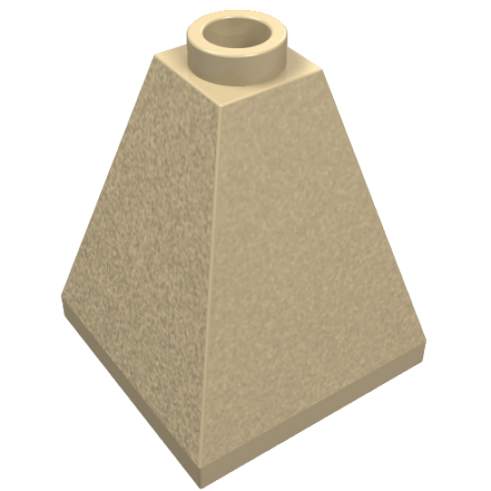 Slope 75 2 x 2 x 2 Quadruple Convex - Blocked Open Stud or Hollow Stud