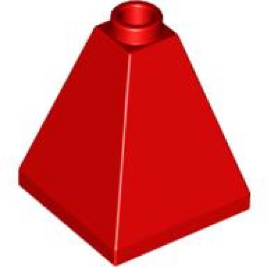 Slope 75 2 x 2 x 2 Quadruple Convex - Blocked Open Stud or Hollow Stud