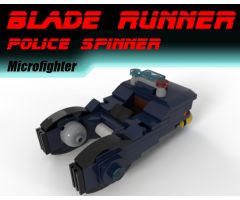 Blade Runner Police Spinner Microfighter