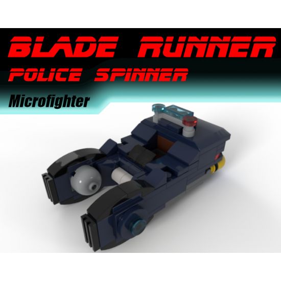 Blade Runner Police Spinner Microfighter