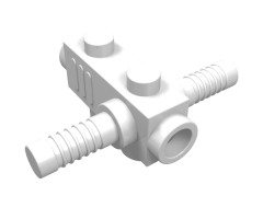 Minifigure, Utensil Tool Chainsaw Body with Handles and Studs