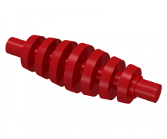 Conveyor Belt Inclined Axle