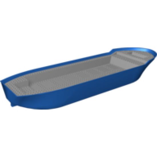 Boat Hull Unitary 74 x 18 x 7 with Light Bluish Gray Top