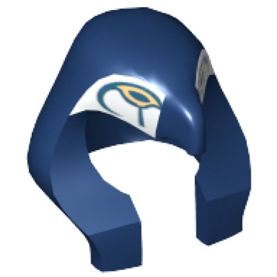 Minifigure, Headgear Headdress Mummy with Beak and Bird Head Pattern