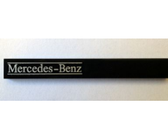Tile 1 x 8 with 'Mercedes-Benz' Pattern Left (Sticker) - Set 8110