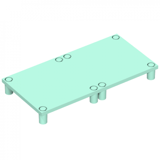 Scala Platform 7 x 14 x 1 1/3 with 8 legs