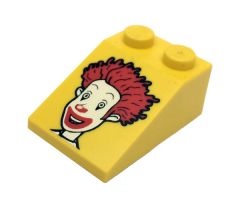 Slope 33 3 x 2 with McDonald's Ronald McDonald Pattern