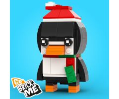 Christmas Penguin BrickHeadz