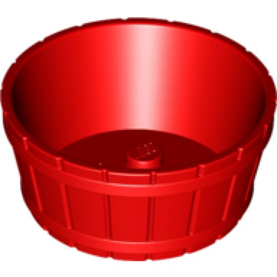 Container Barrel Half Large with Axle Hole