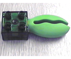 Duplo, Brick 2 x 2 with Rubber Claw