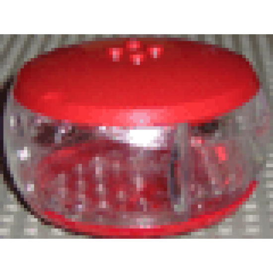 Container X-Pod with Trans-Clear Barrel and Matching Color Caps