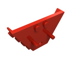 Vehicle Tipper End Flat with Pins