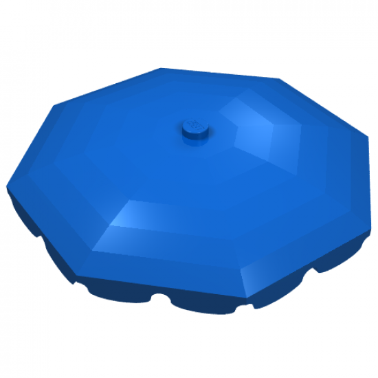 Belville Umbrella Top with Rounded Bottom Flaps