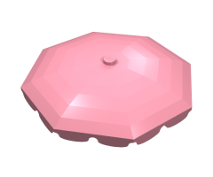 Belville Umbrella Top with Rounded Bottom Flaps