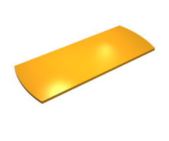 Scala Tile 8 x 20 x 2/3 Round Ends