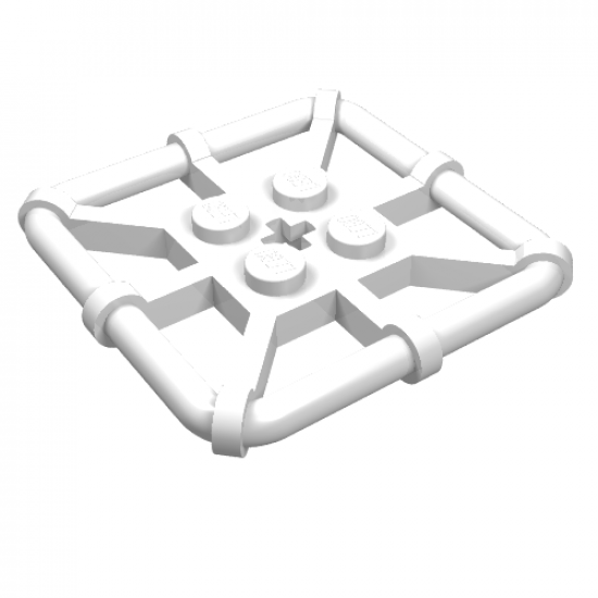Plate, Modified 2 x 2 with Bar Frame Square